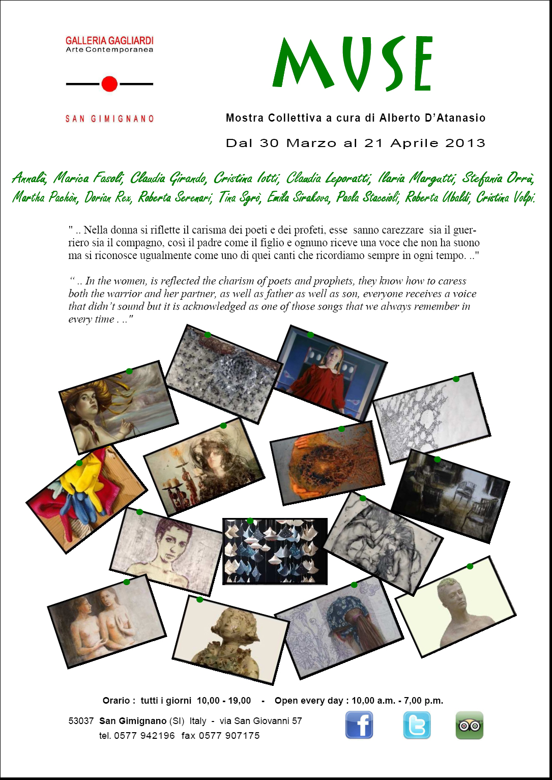 MUSE – mostra collettiva