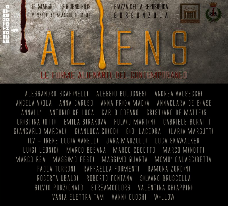 Aliens in mostra a Palazzo Pirola