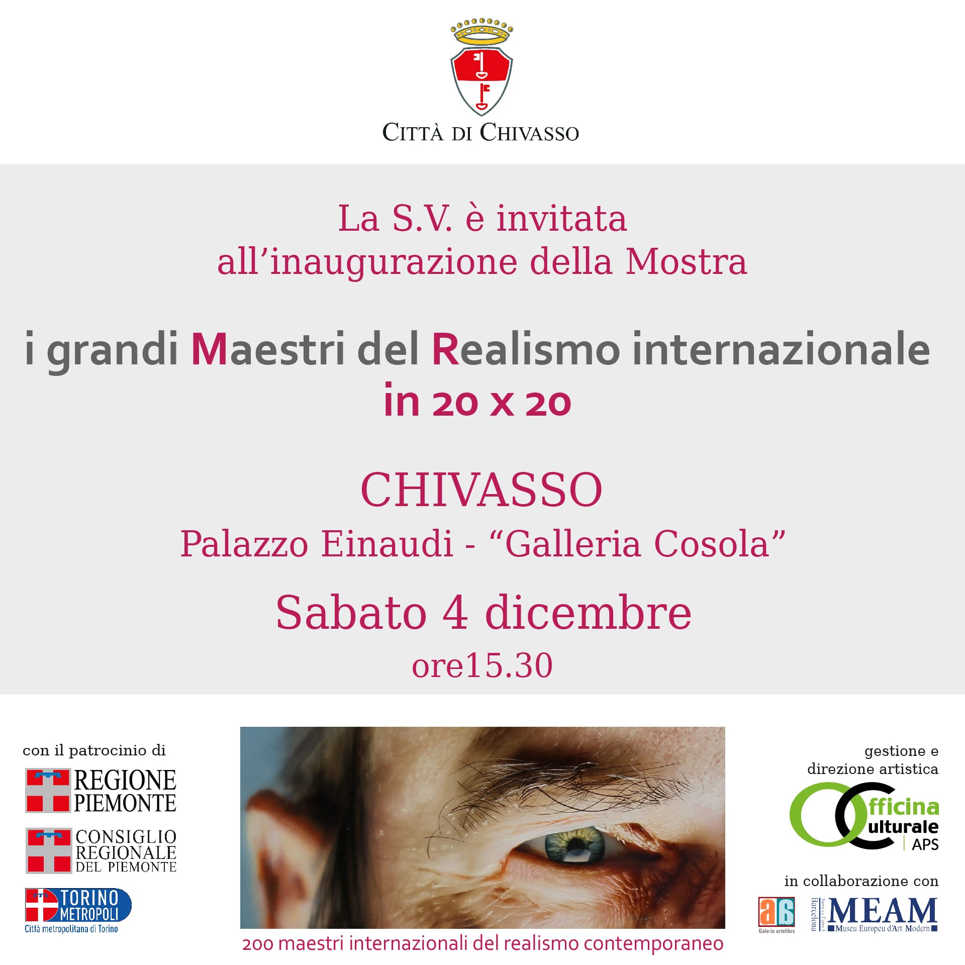 I grandi maestri del realismo internazionale in 20 x 20