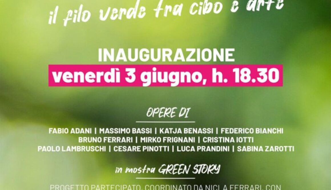 #GREEN | Mostra collettiva di pittura, scultura, fotografia.