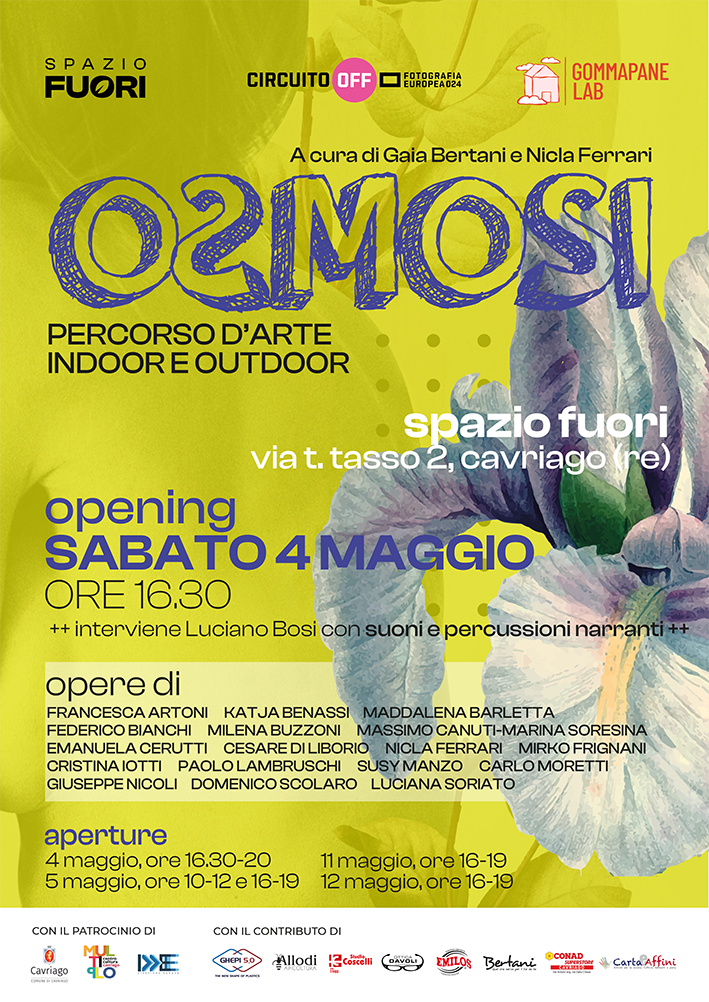 OSMOSI | mostra collettiva percorso d’arte indoor e outdoor | circuito off fotografia europea 2024