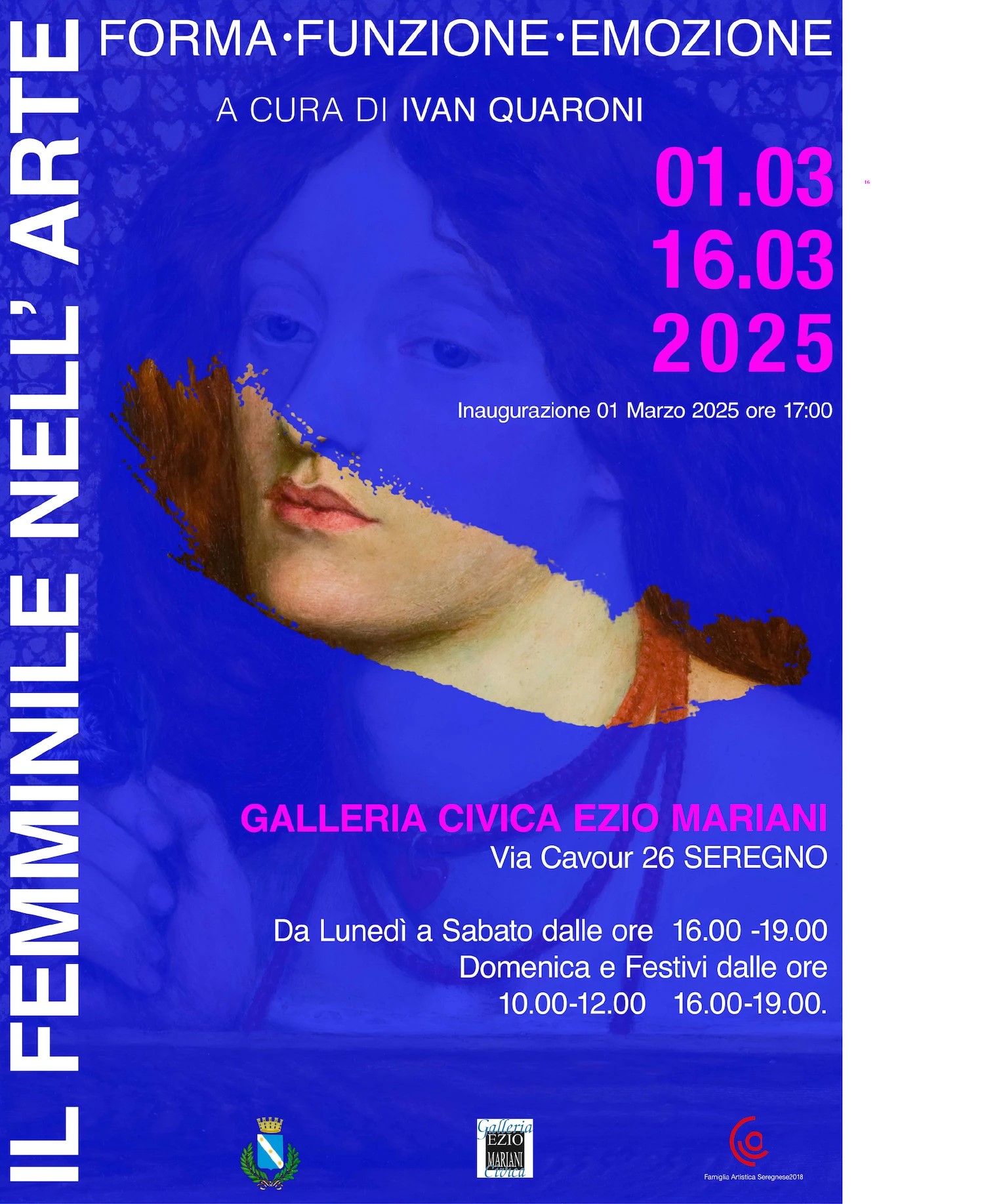 IL FEMMINILE NELL’ARTE. Forma, Funzione, Emozione.