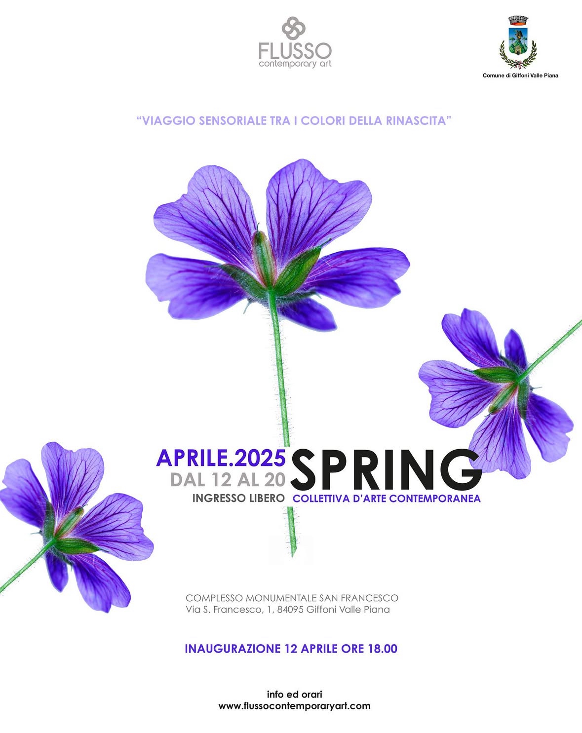 SPRING | “VIAGGIO SENSORIALE TRA I COLORI DELLA RINASCITA” | mostra collettiva